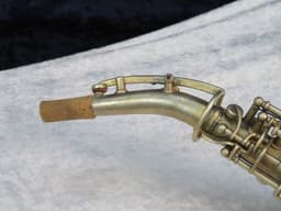 King Gold Plated Saxello Soprano Saxophone 1924 Serial #71150 King Gold Plated Saxello Soprano Saxophone 1924 Serial #71150