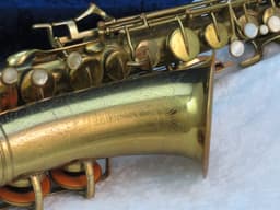 Buescher The Buescher "Big B" Aristocrat True Tone Alto Saxophone 1940's Serial #301703 Buescher The Buescher "Big B" Aristocrat True Tone Alto Saxophone 1940's Serial #301703