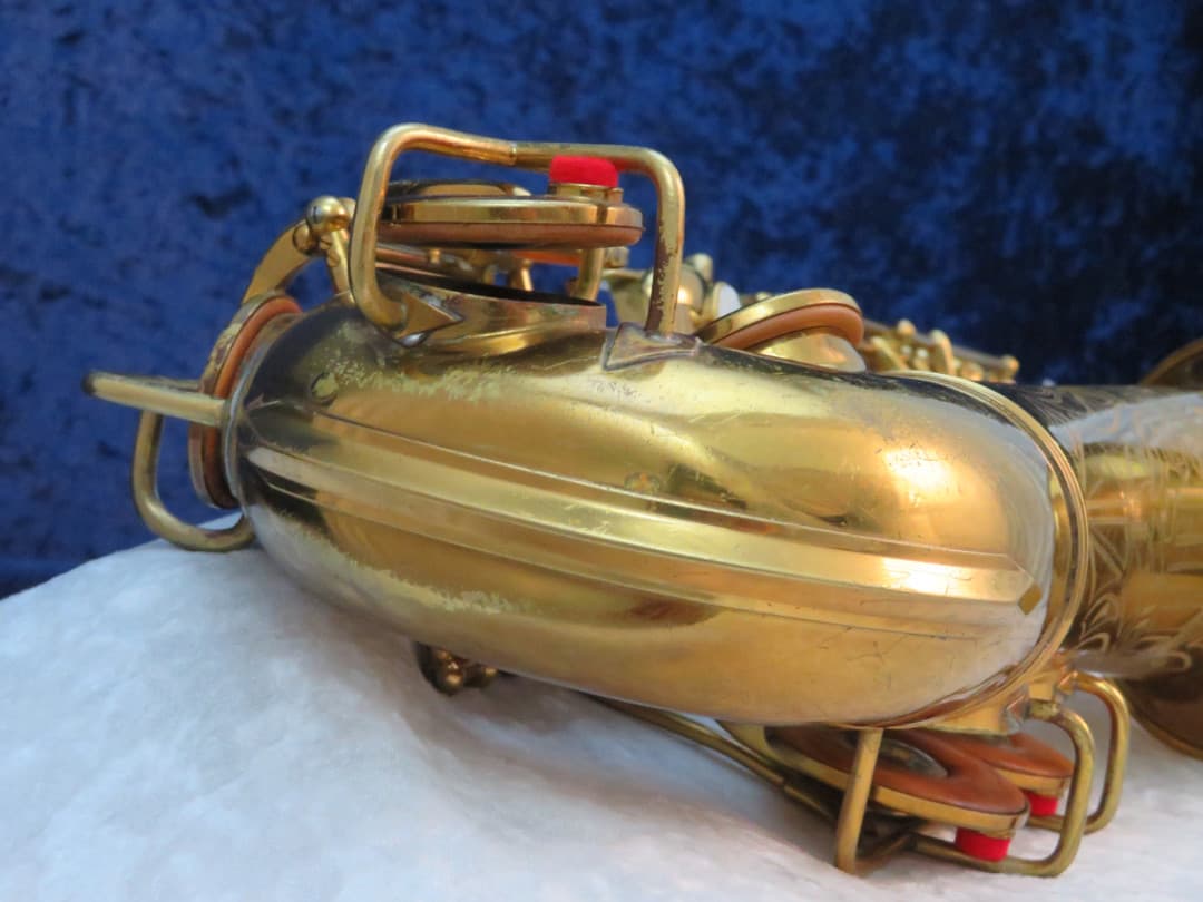 Buescher The Buescher Aristocrat True-Tone Alto Saxophone with Art Deco 1938 Serial #285469