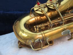 Buescher The Buescher Aristocrat True-Tone Alto Saxophone with Art Deco 1938 Serial #285469 Buescher The Buescher Aristocrat True-Tone Alto Saxophone with Art Deco 1938 Serial #285469