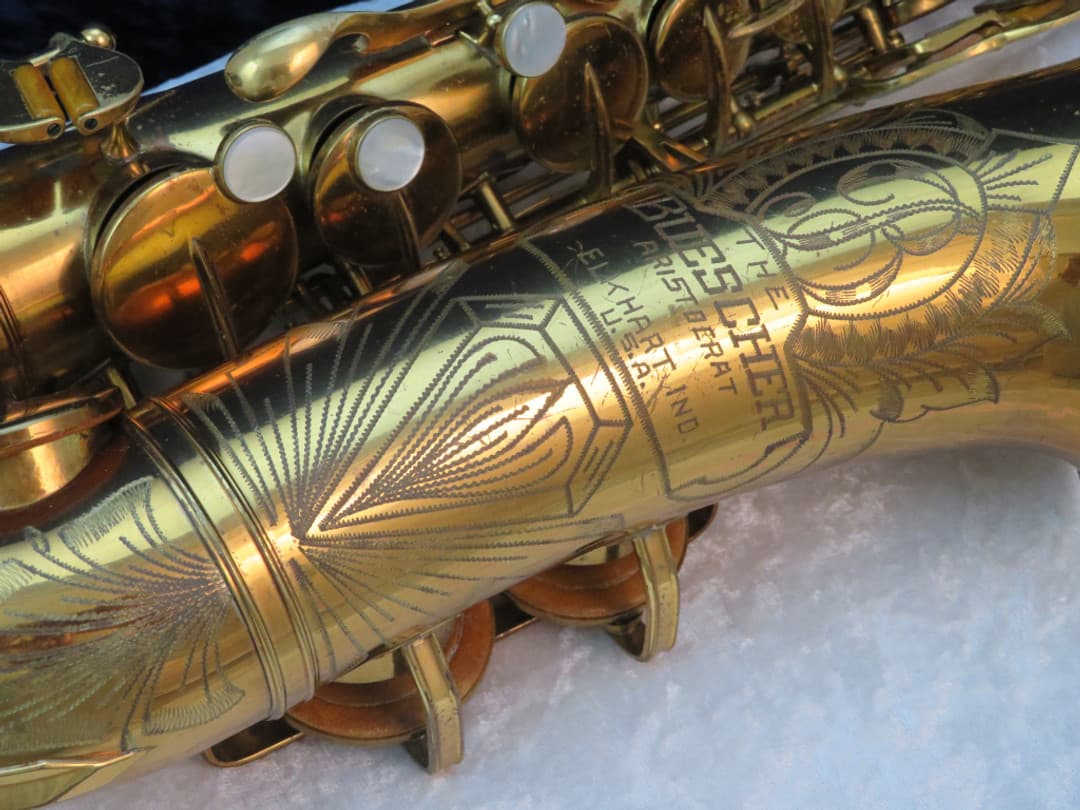 Buescher The Buescher "Big B" Aristocrat Alto Saxophone 1948 Serial #314432