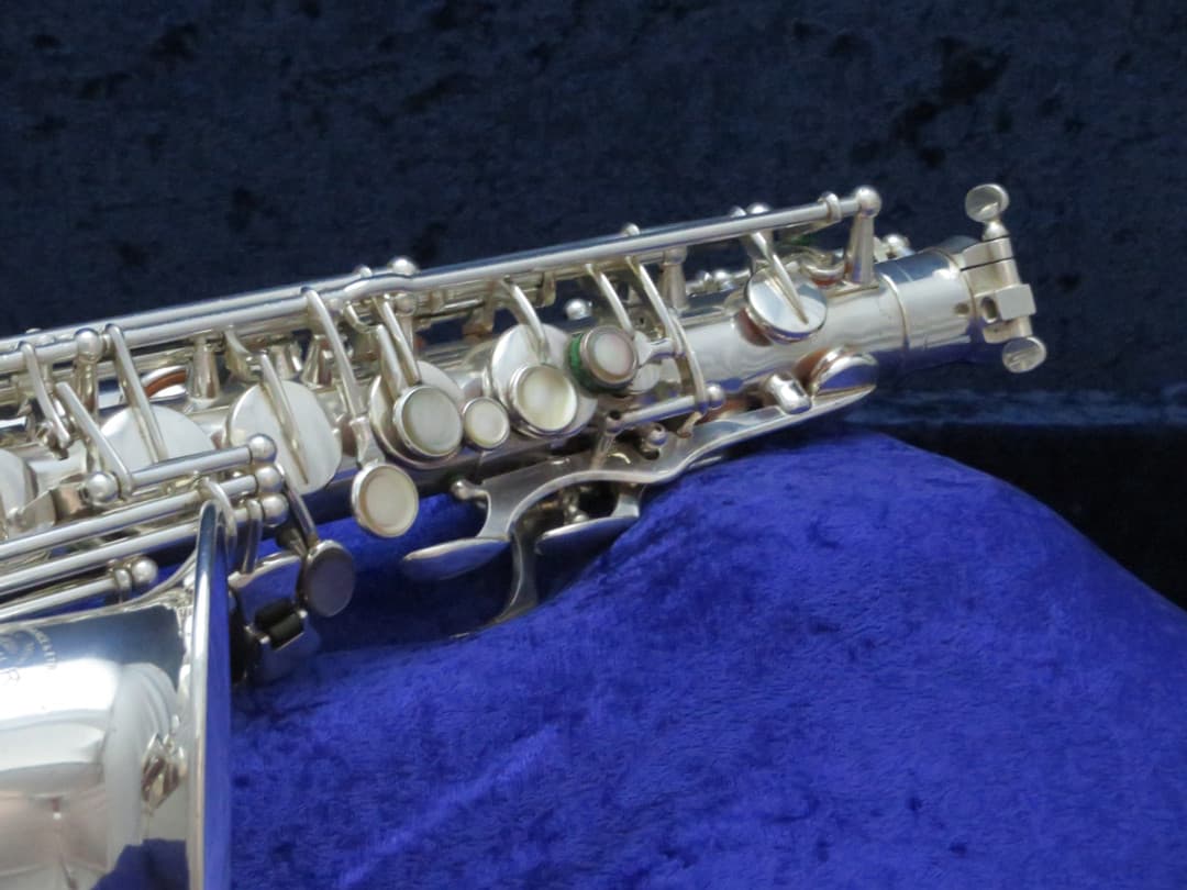 Selmer Super Balanced Action Silver Alto Saxophone 1951 Serial #48176