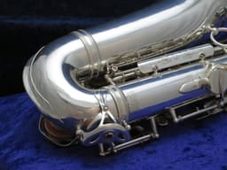 Selmer Super Balanced Action Silver Alto Saxophone 1951 Serial #48176 Selmer Super Balanced Action Silver Alto Saxophone 1951 Serial #48176