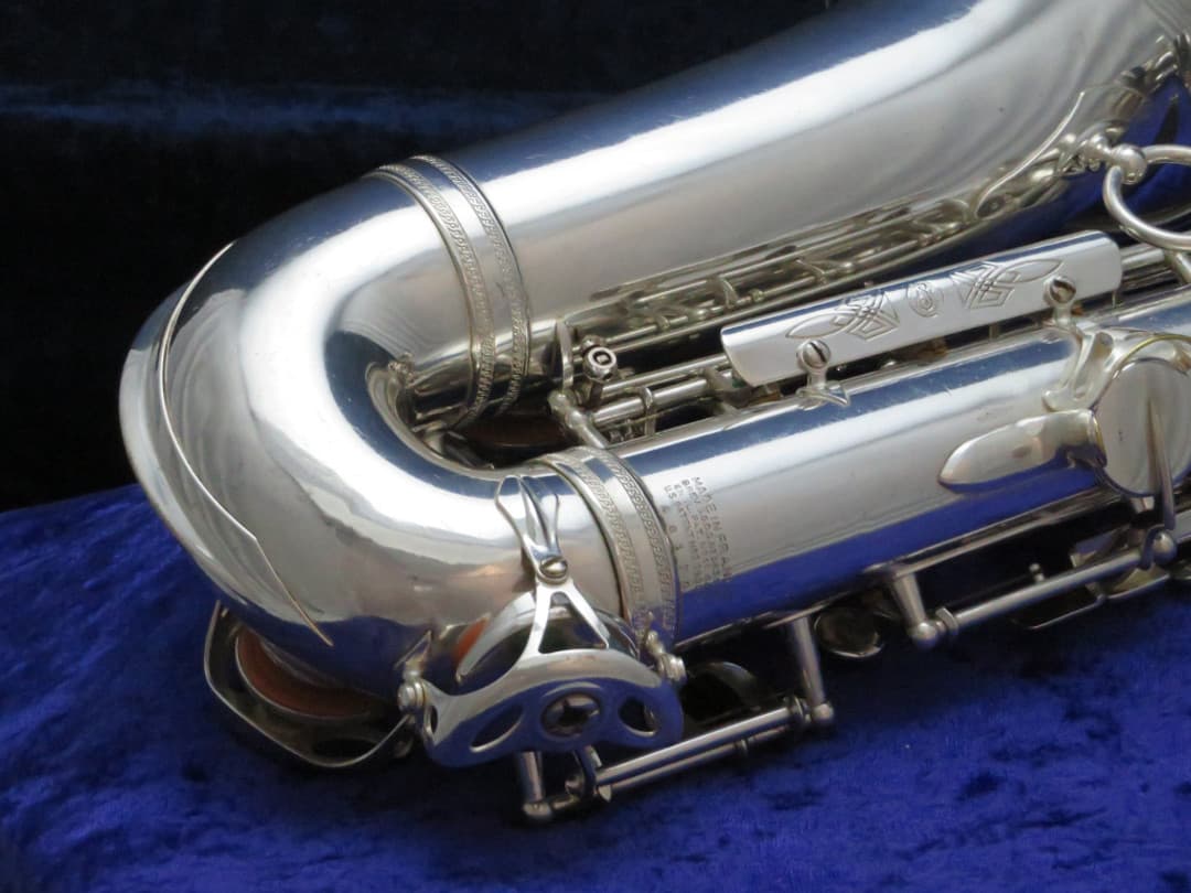 Selmer Super Balanced Action Silver Alto Saxophone 1951 Serial #48176