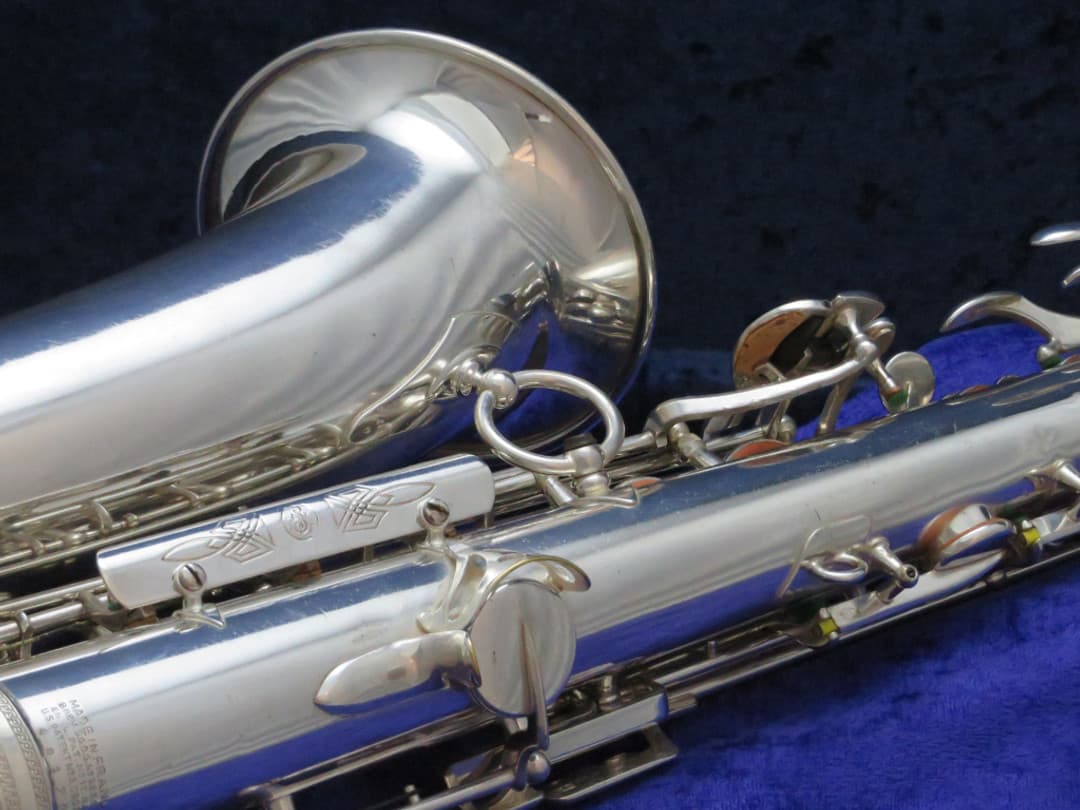 Selmer Super Balanced Action Silver Alto Saxophone 1951 Serial #48176