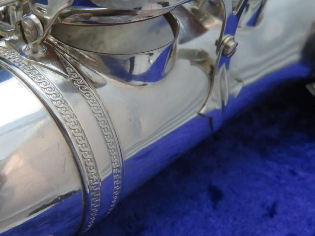 Selmer Super Balanced Action Silver Alto Saxophone 1951 Serial #48176