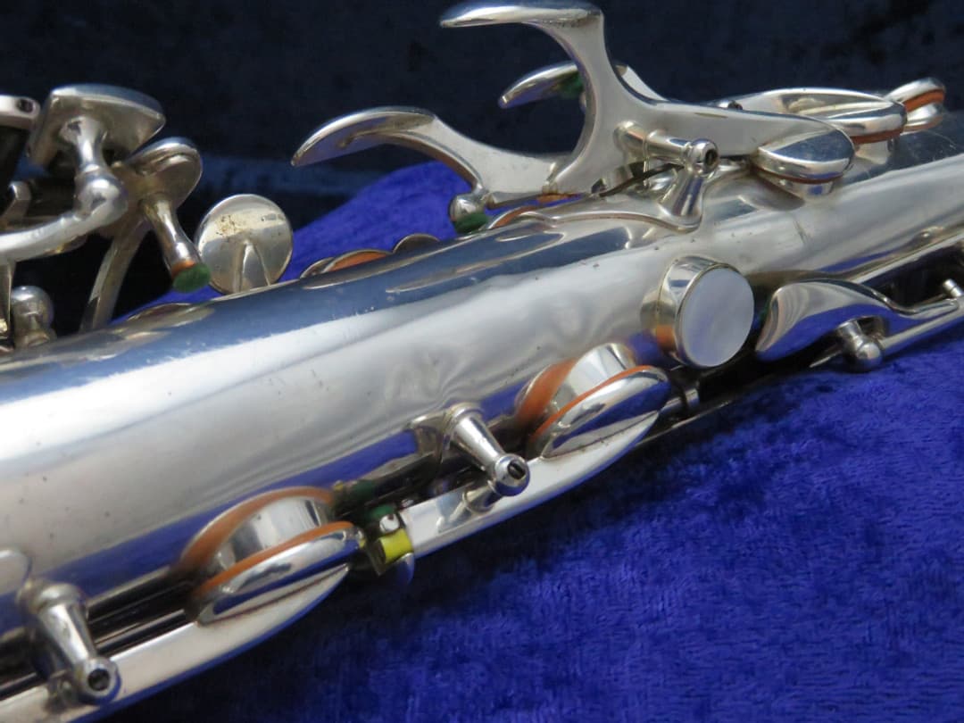 Selmer Super Balanced Action Silver Alto Saxophone 1951 Serial #48176