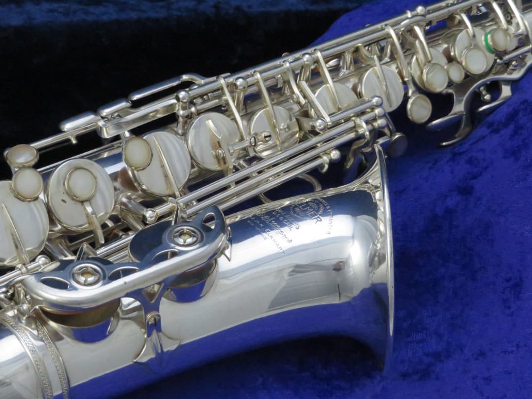 Selmer Super Balanced Action Silver Alto Saxophone 1951 Serial #47417 Selmer Super Balanced Action Silver Alto Saxophone 1951 Serial #47417