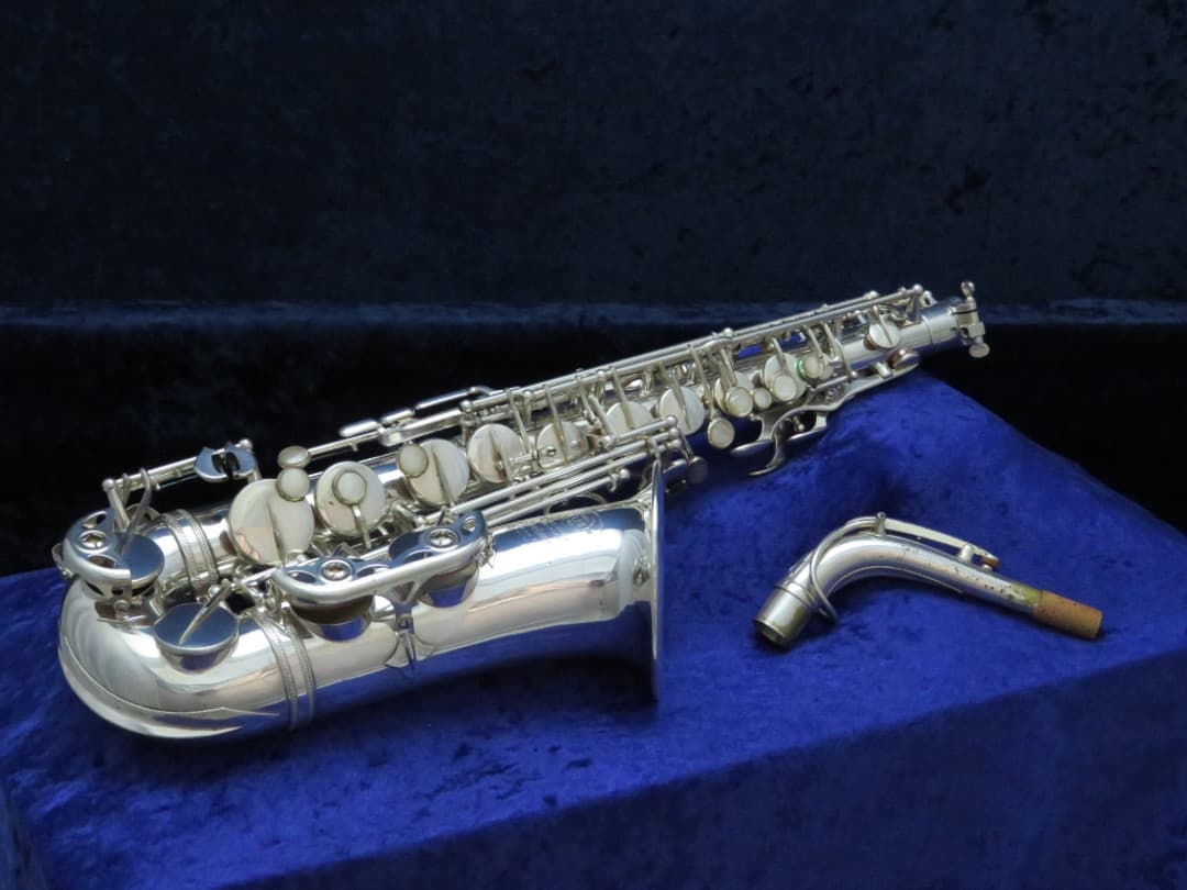 Selmer Super Balanced Action Silver Alto Saxophone 1951 Serial #47417