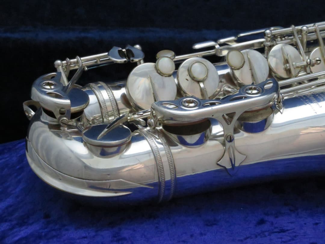 Selmer Super Balanced Action Silver Alto Saxophone 1951 Serial #47417