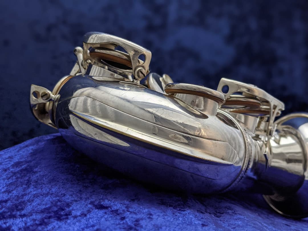 Selmer Super Balanced Action Silver Alto Saxophone 1951 Serial #47417