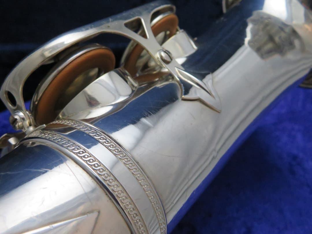 Selmer Super Balanced Action Silver Alto Saxophone 1951 Serial #47417