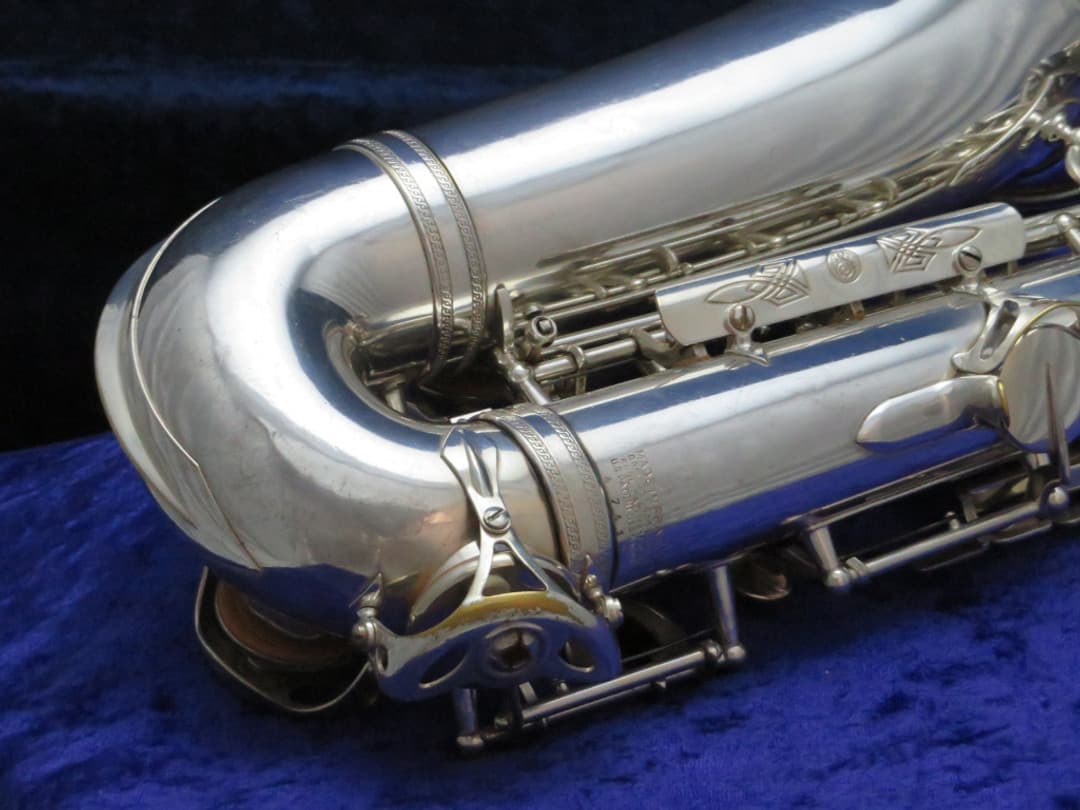 Selmer Super Balanced Action Silver Alto Saxophone 1951 Serial #47417