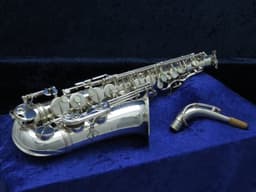 Selmer Super Balanced Action Silver Alto Saxophone 1950 Serial #44957 Selmer Super Balanced Action Silver Alto Saxophone 1950 Serial #44957
