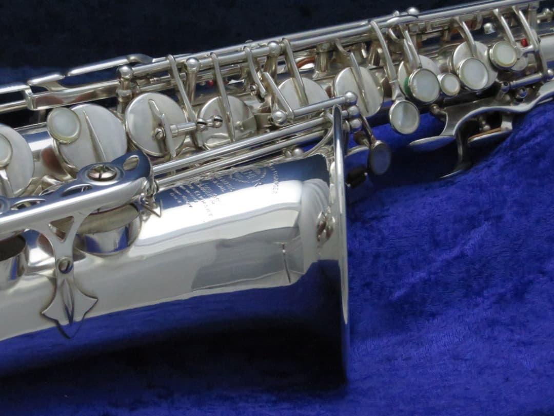 Selmer Super Balanced Action Silver Alto Saxophone 1950 Serial #44957