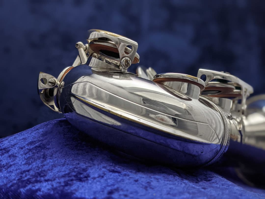 Selmer Super Balanced Action Silver Alto Saxophone 1950 Serial #44957