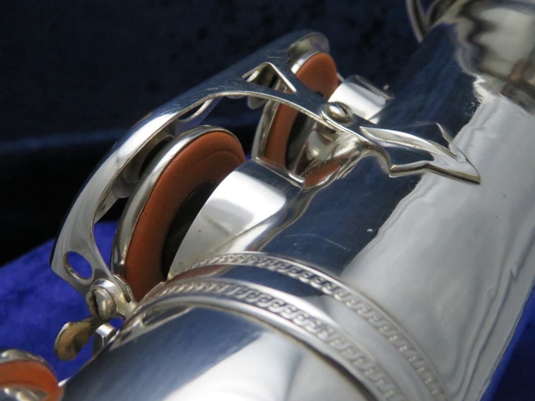 Selmer Super Balanced Action Silver Alto Saxophone 1950 Serial #44957