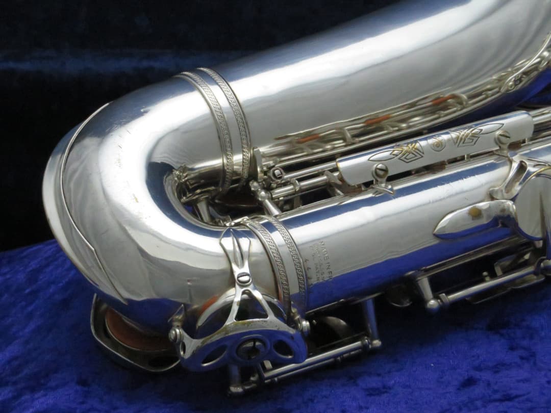 Selmer Super Balanced Action Silver Alto Saxophone 1950 Serial #44957