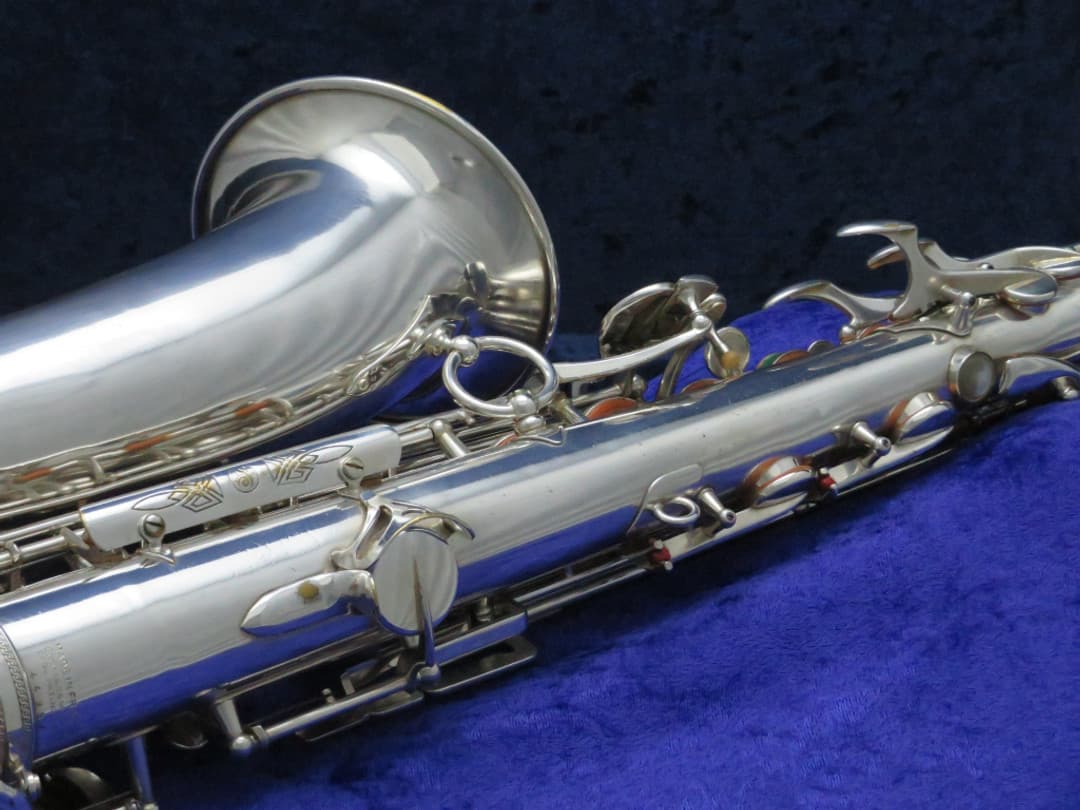 Selmer Super Balanced Action Silver Alto Saxophone 1950 Serial #44957