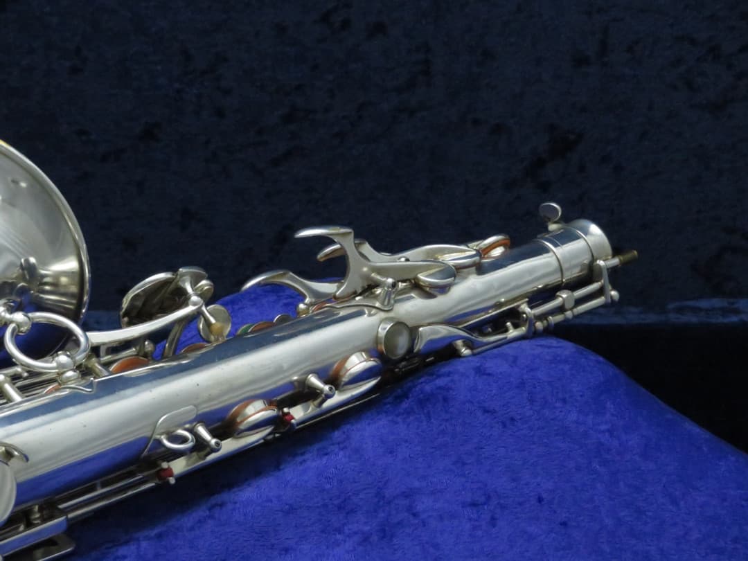 Selmer Super Balanced Action Silver Alto Saxophone 1950 Serial #44957