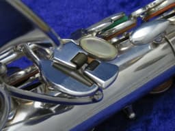 Selmer Super Balanced Action Silver Alto Saxophone 1950 Serial #44957 Selmer Super Balanced Action Silver Alto Saxophone 1950 Serial #44957