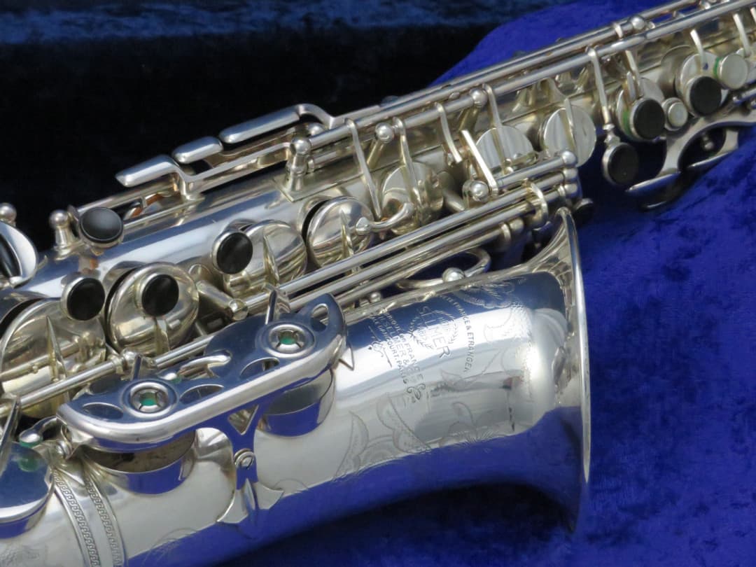 Selmer Balanced Action Silver Alto Saxophone 1940's Serial #33017 Selmer Balanced Action Silver Alto Saxophone 1940's Serial #33017