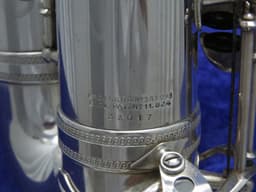 Selmer Balanced Action Silver Alto Saxophone 1940's Serial #33017 Selmer Balanced Action Silver Alto Saxophone 1940's Serial #33017