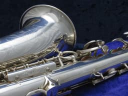 Selmer Balanced Action Silver Alto Saxophone 1940's Serial #33017 Selmer Balanced Action Silver Alto Saxophone 1940's Serial #33017