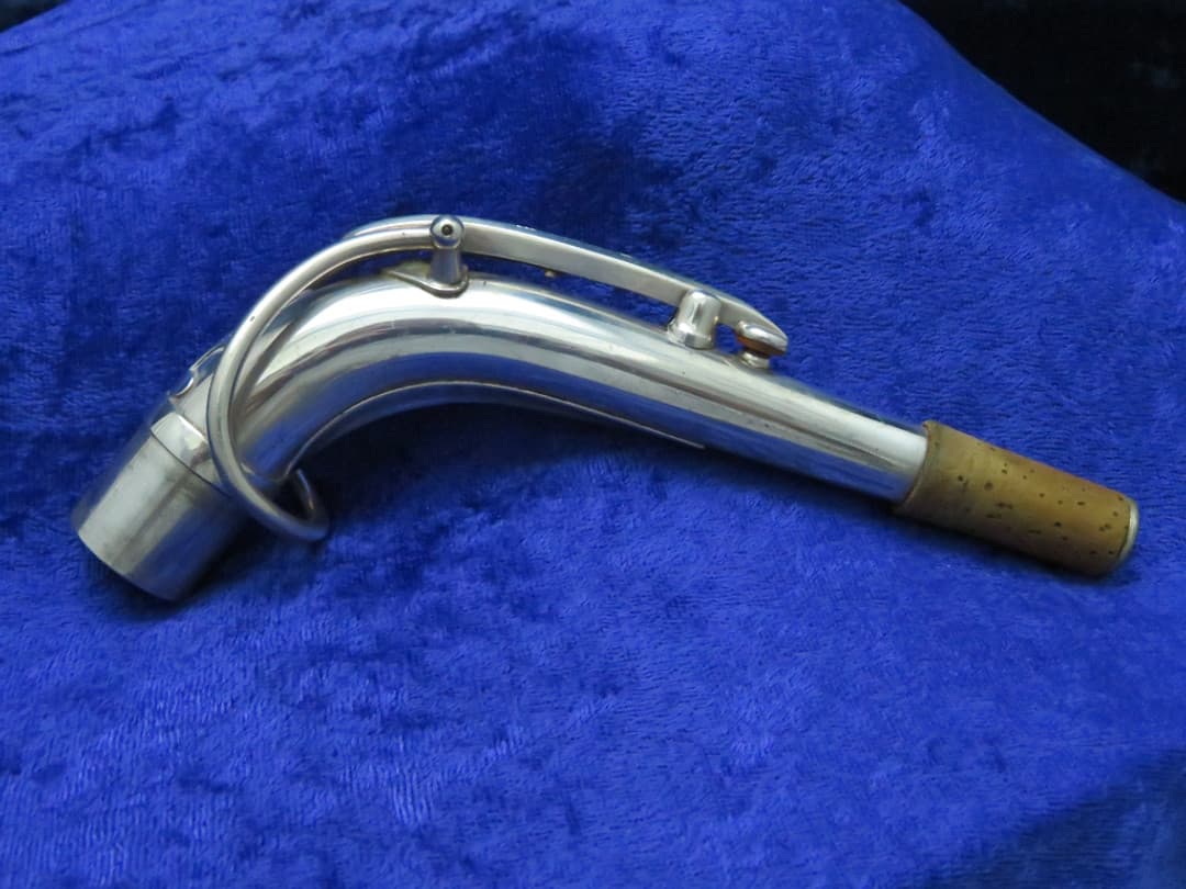 Selmer Balanced Action Silver Alto Saxophone 1940's Serial #33017