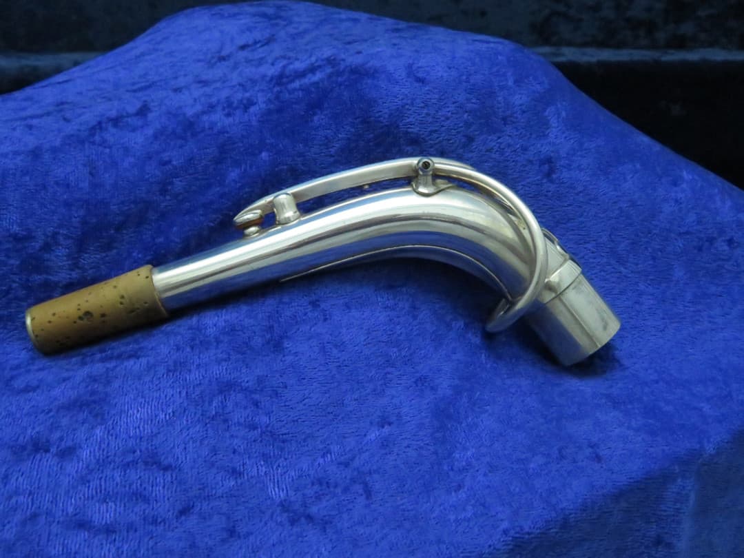 Selmer Balanced Action Silver Alto Saxophone 1940's Serial #33017