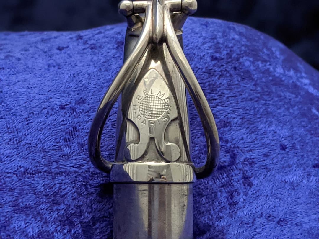 Selmer Balanced Action Silver Alto Saxophone 1940's Serial #33017