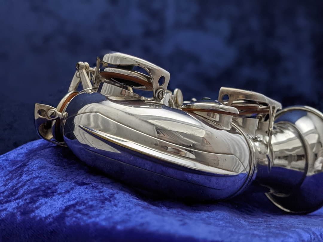 Selmer Balanced Action Silver Alto Saxophone 1938 Serial #26407