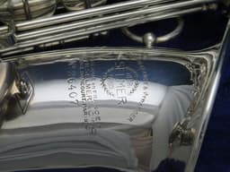 Selmer Balanced Action Silver Alto Saxophone 1938 Serial #26407 Selmer Balanced Action Silver Alto Saxophone 1938 Serial #26407