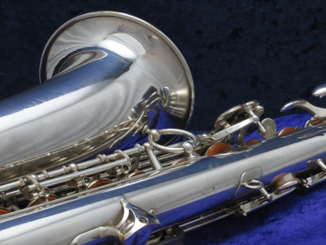 Selmer Balanced Action Silver Alto Saxophone 1938 Serial #26407