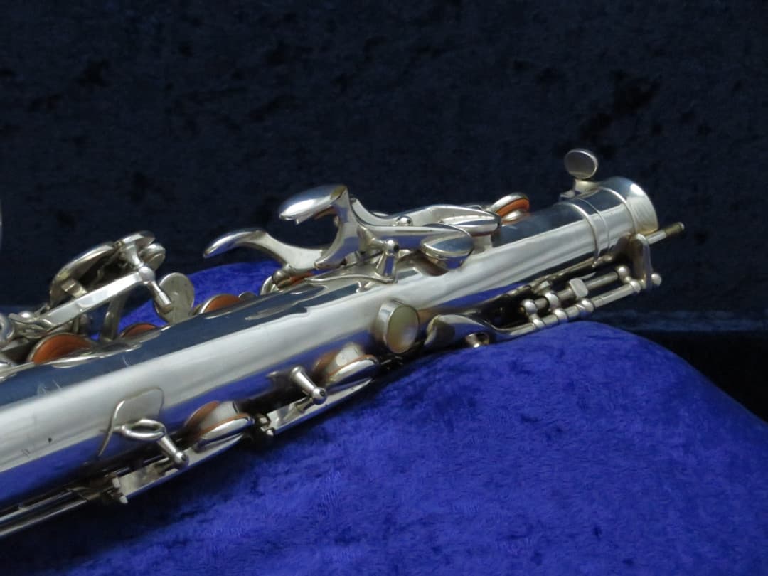 Selmer Balanced Action Silver Alto Saxophone 1938 Serial #26407