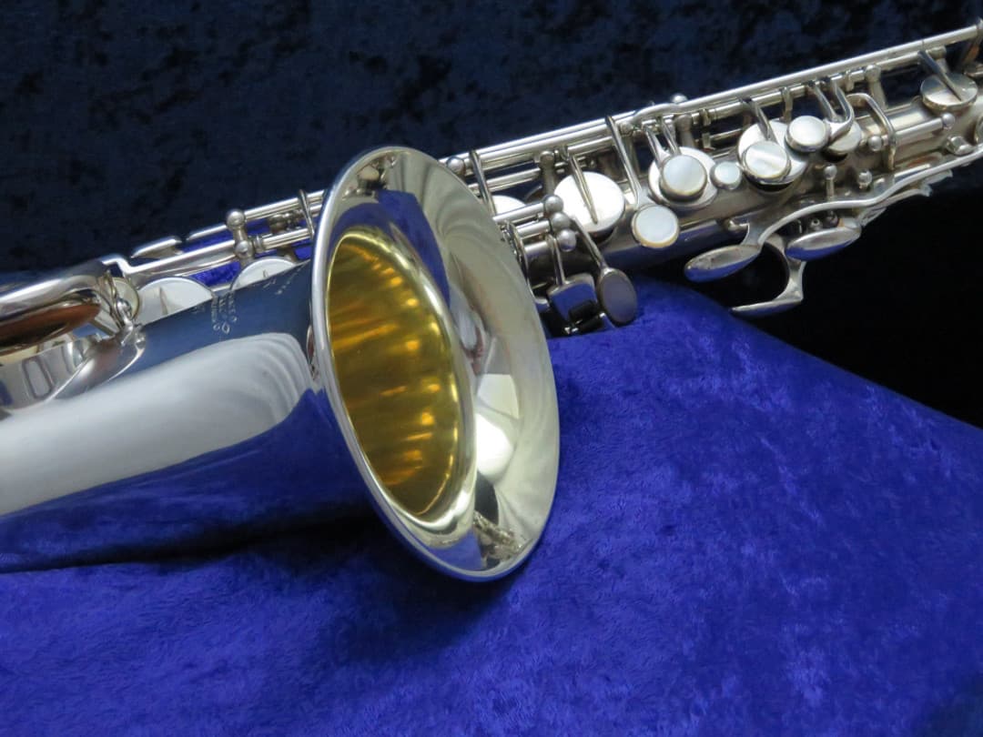 Selmer Balanced Action Silver Alto Saxophone 1938 Serial #26407