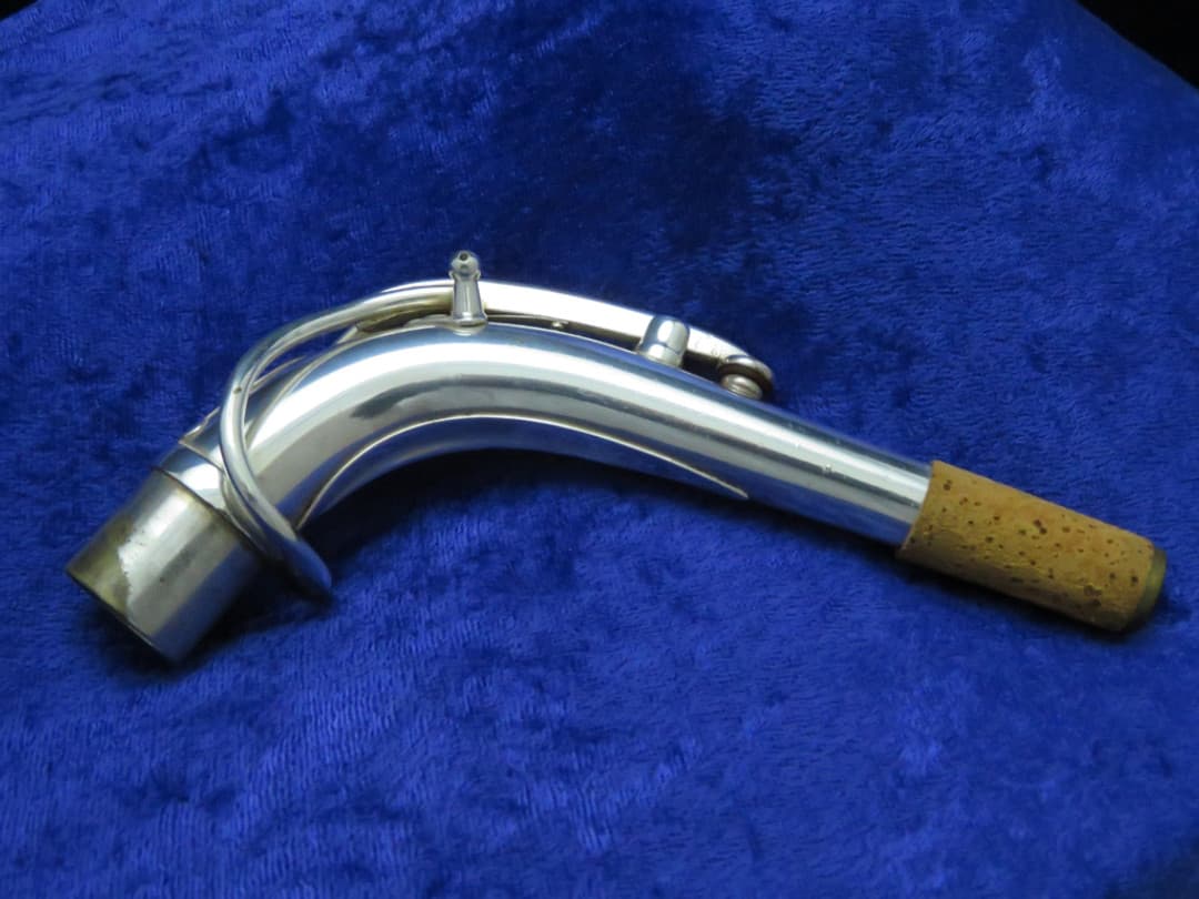 Selmer Balanced Action Silver Alto Saxophone 1938 Serial #26407