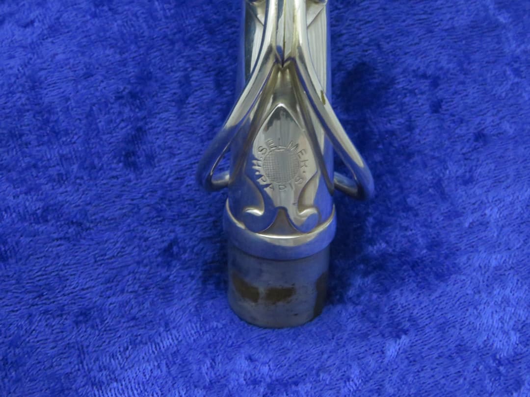 Selmer Balanced Action Silver Alto Saxophone 1938 Serial #26407