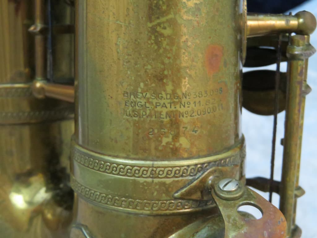 Selmer Balanced Action Alto Saxophone 1930's Serial #26874