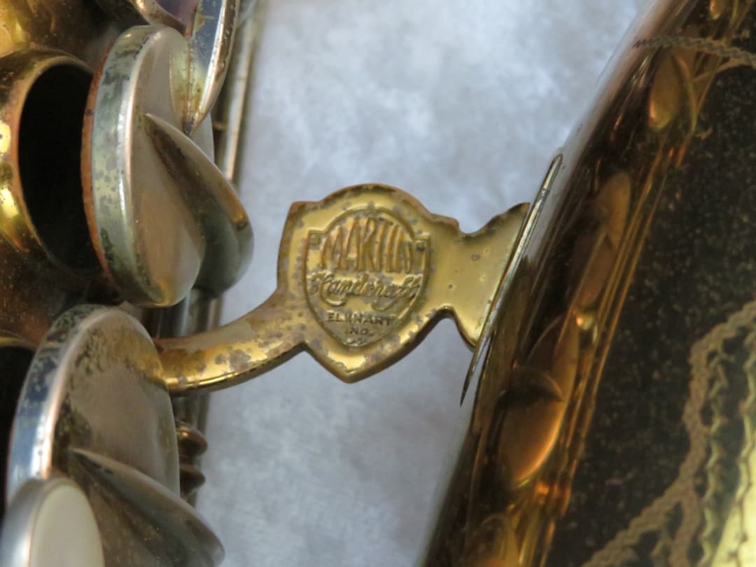 Martin Handcraft Committee II Alto Saxophone 1939 Serial #133356