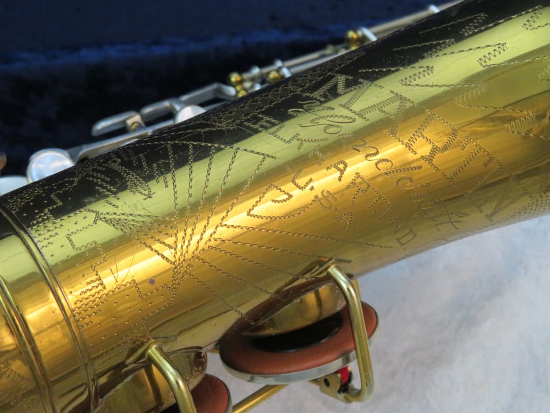 Martin Handcraft Alto Saxophone with Searchlight 1937 Serial #124172