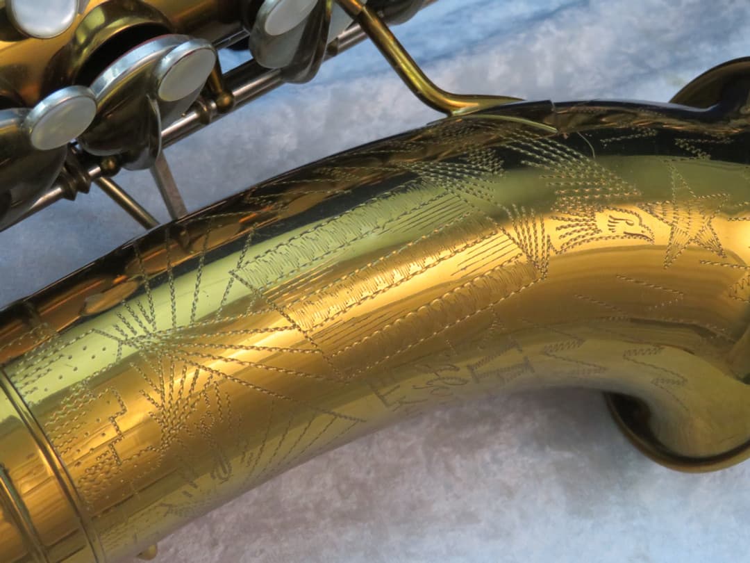 Martin Handcraft Alto Saxophone with Searchlight 1937 Serial #124172