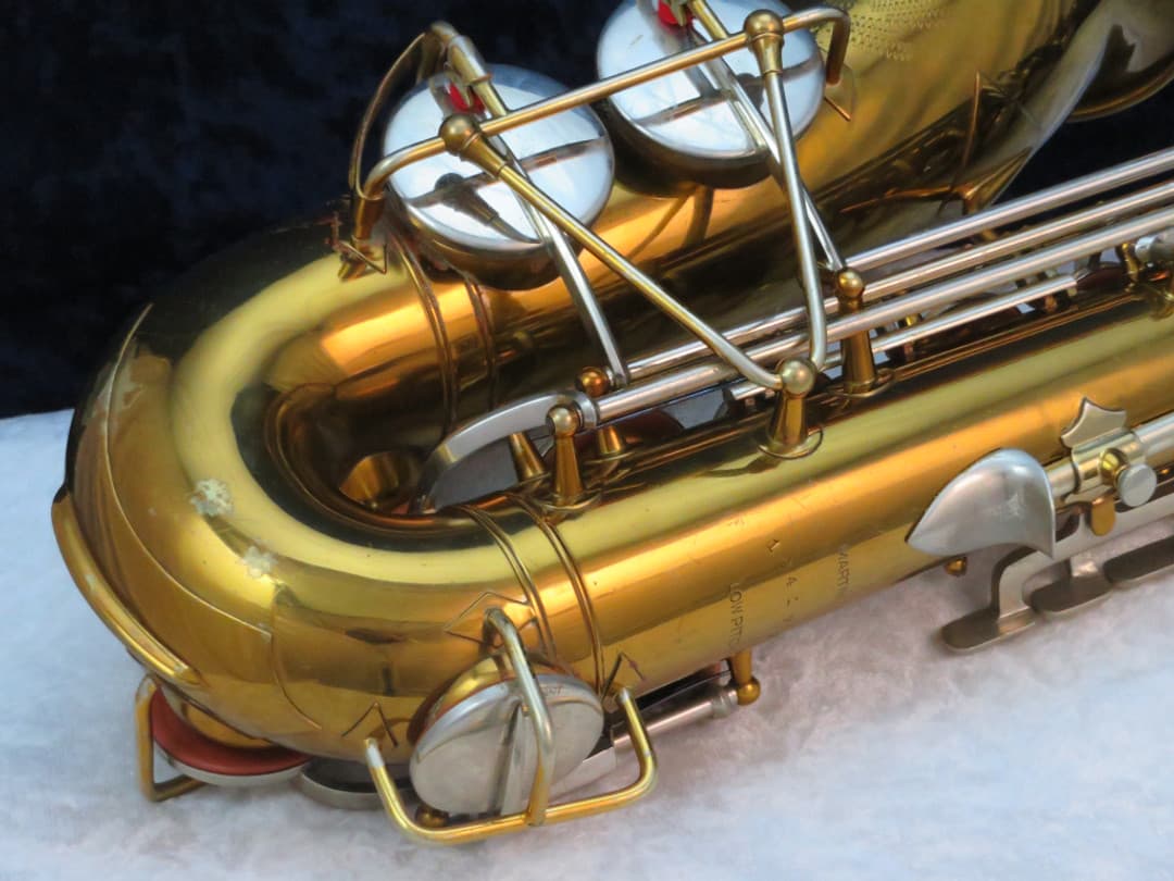 Martin Handcraft Alto Saxophone with Searchlight 1937 Serial #124172