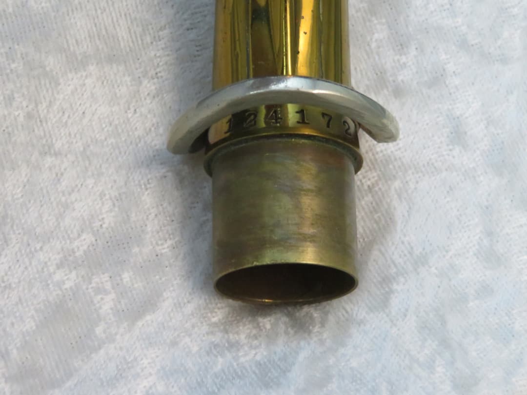 Martin Handcraft Alto Saxophone with Searchlight 1937 Serial #124172