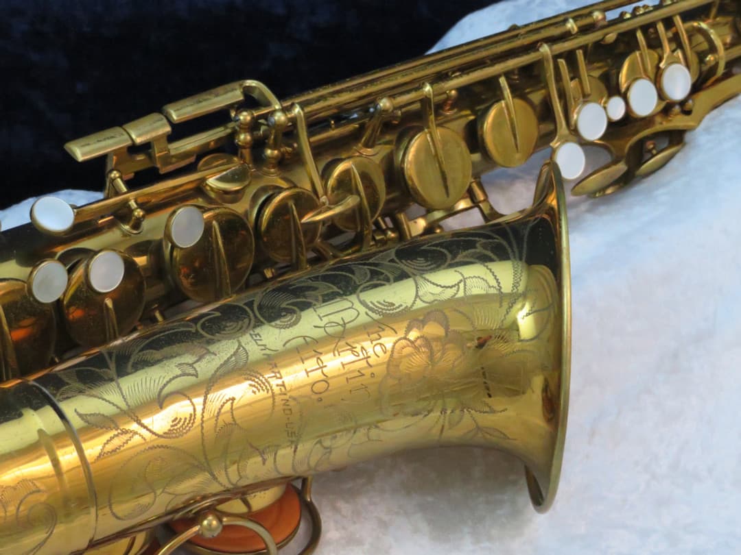 Martin The Martin Alto Saxophone 1953 Serial #186223 Martin The Martin Alto Saxophone 1953 Serial #186223