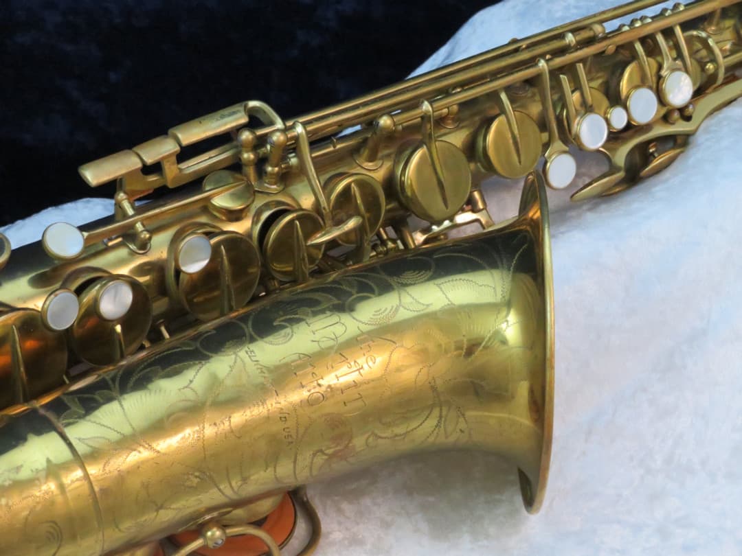 Martin The Martin Alto Saxophone 1948 Serial #166996 Martin The Martin Alto Saxophone 1948 Serial #166996