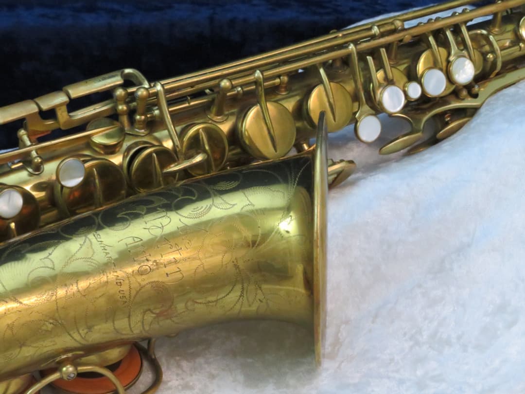 Martin The Martin Alto Saxophone 1948 Serial #166996