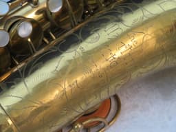 Martin The Martin Alto Saxophone 1948 Serial #166996 Martin The Martin Alto Saxophone 1948 Serial #166996
