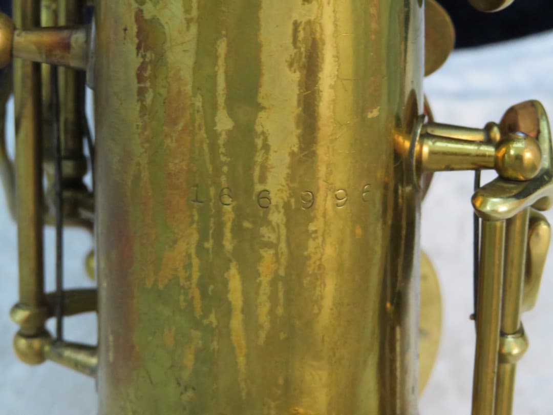 Martin The Martin Alto Saxophone 1948 Serial #166996