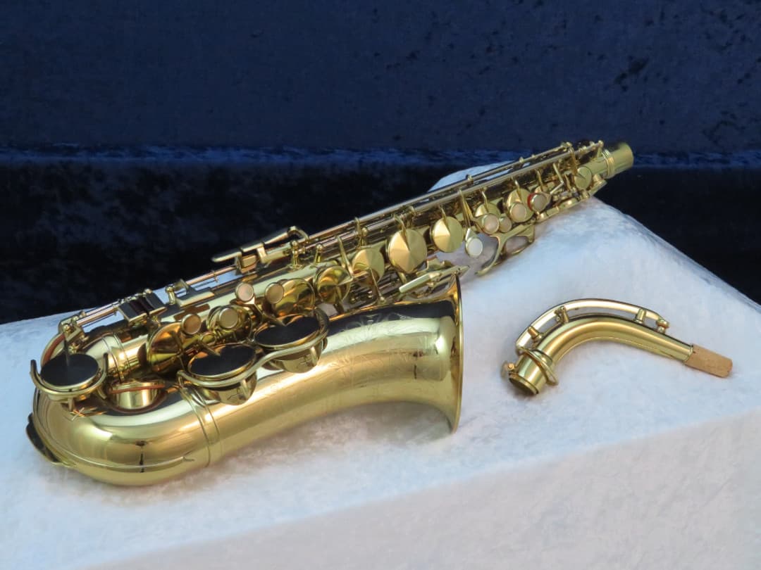 King Zephyr Alto Saxophone with Art Deco 1930's Serial #209874